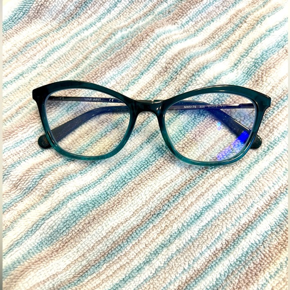 Nine West Green Eyeglasses Mixed - Picture 1 of 5